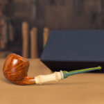 Freehand-Pfeife aus Dornbusch im nordischen Stil