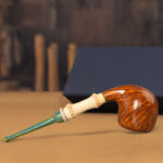 Freehand-Pfeife aus Dornbusch im nordischen Stil