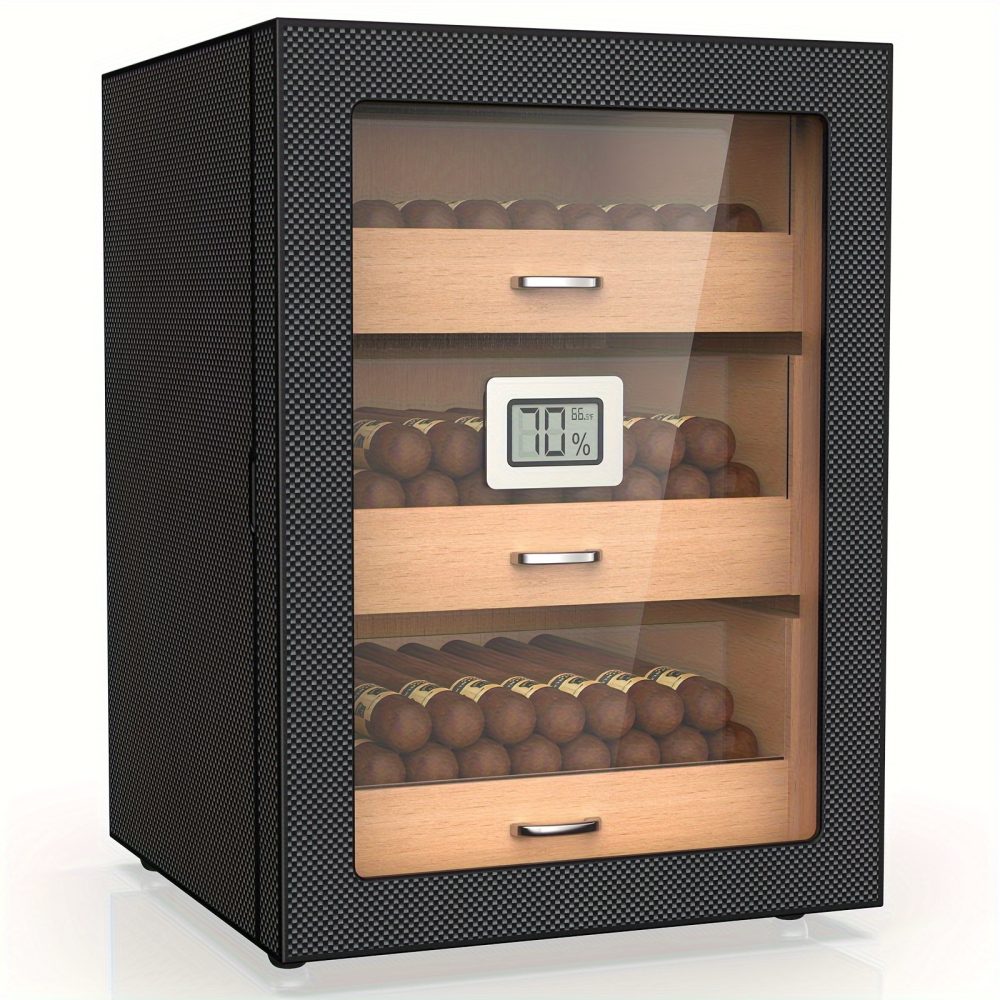 Zigarrenschrank mit automatischer Feuchtigkeitsregulierung