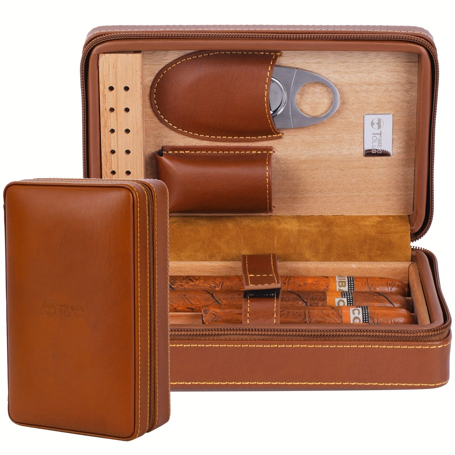 Humidor mit spanischem Zedernholz-Innenraum