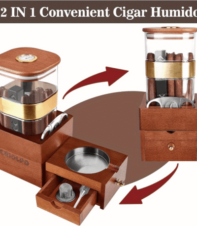 Doppelfunktions-Humidor-Set für Zigarren