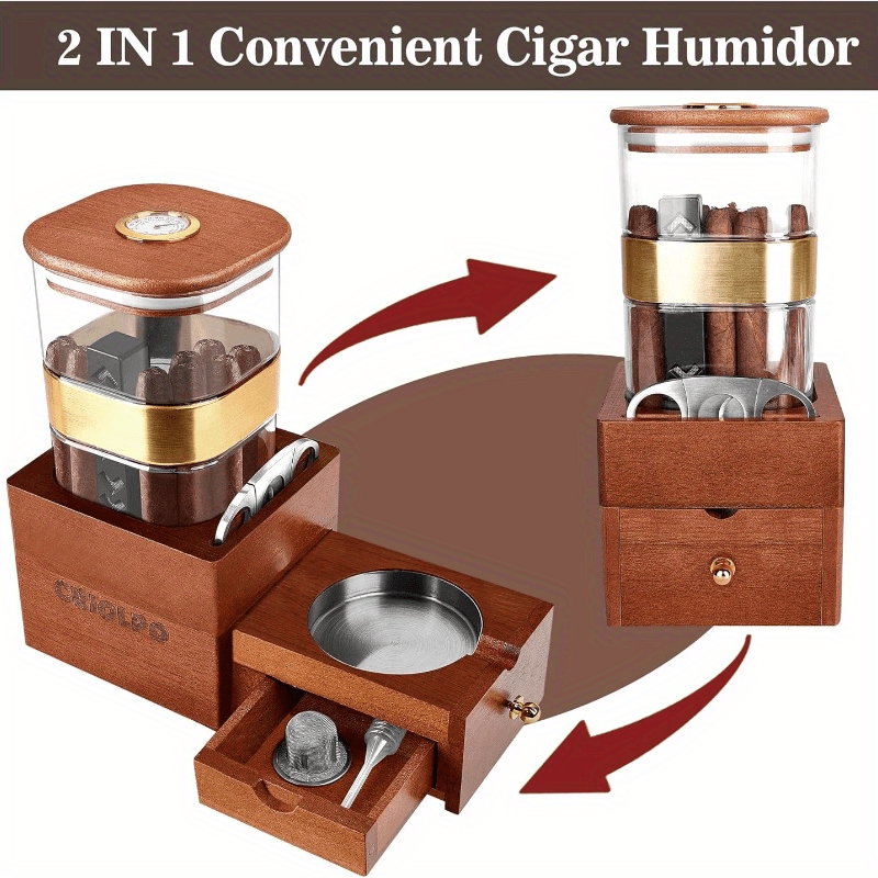 1721816269885 8de778dfa1194f2daa797ed332ee129e goods Doppelfunktions-Humidor-Set für Zigarren