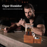 Doppelfunktions-Humidor-Set für Zigarren