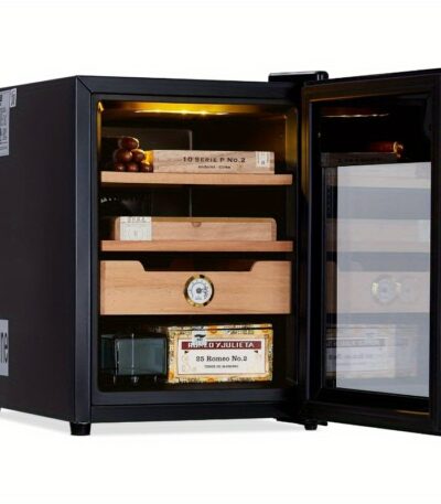 Zigarrenschrank mit integriertem Hygrometer und Thermometer