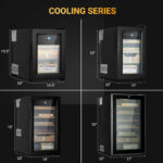 Zigarrenschrank mit integriertem Hygrometer und Thermometer