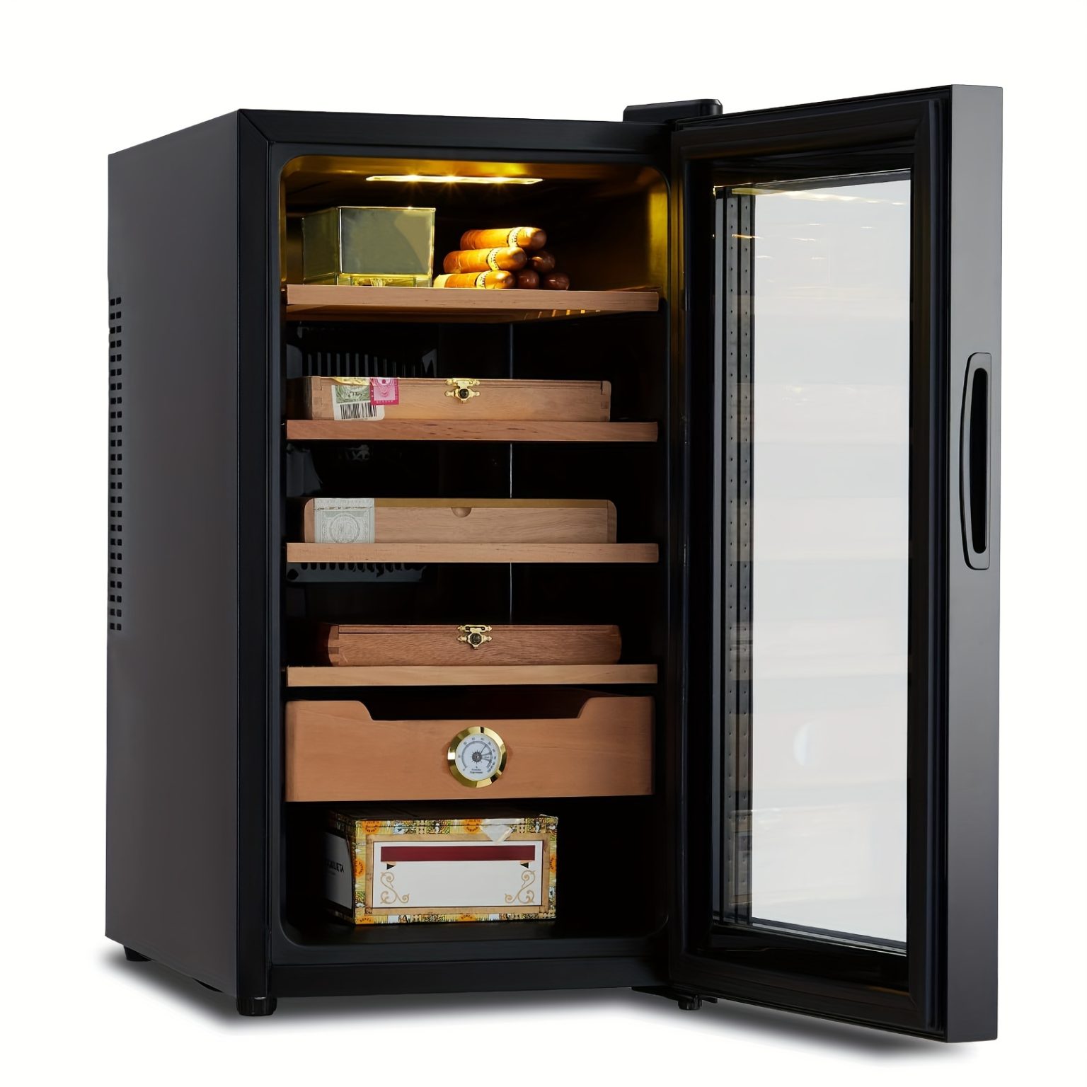 Freistehender Zigarrenschrank im modernen Design für 600 Zigarren