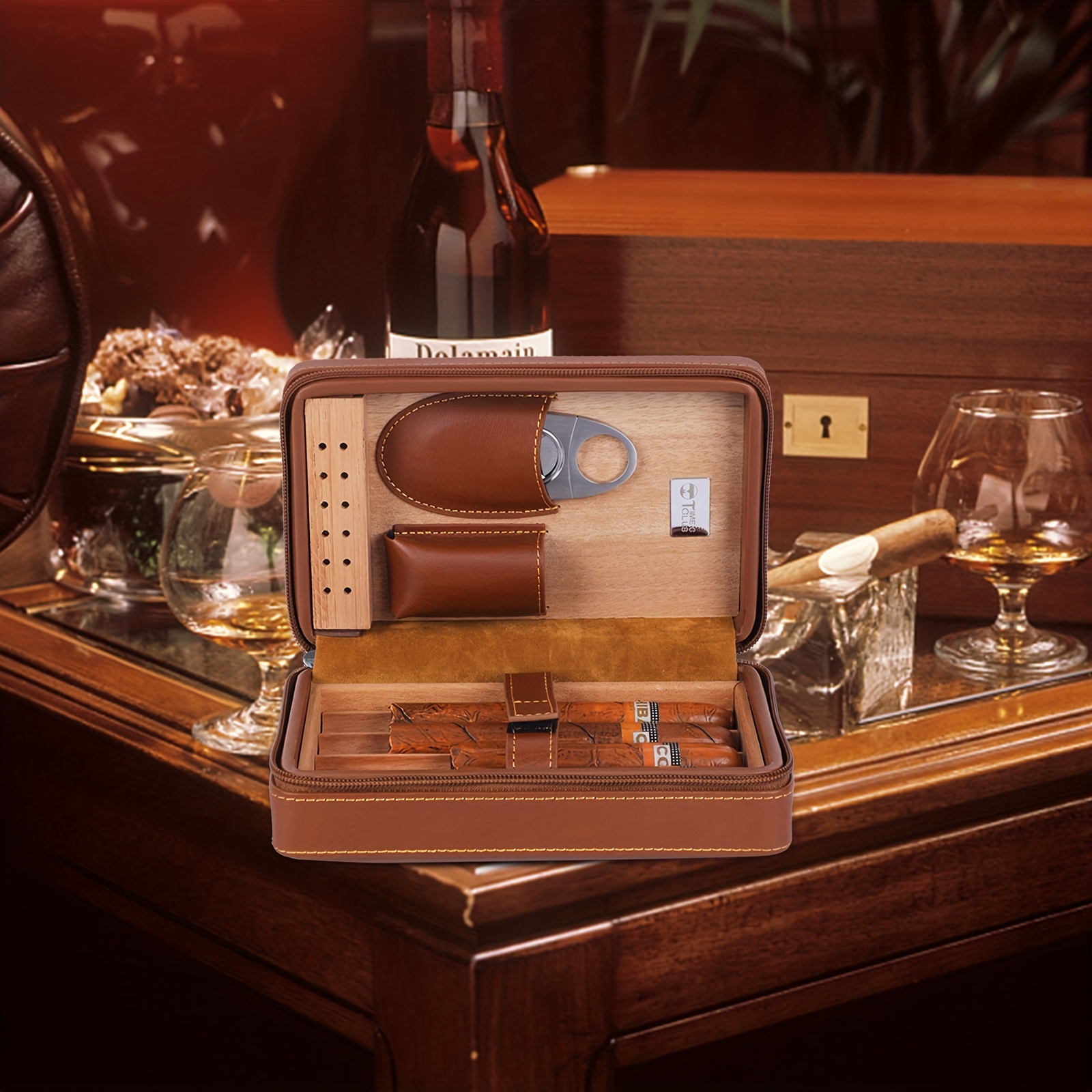 60d4f42830493fb5489670b0146ce16e Humidor mit spanischem Zedernholz-Innenraum