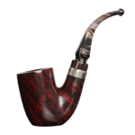 Edle Freehand-Pfeife mit Silberapplikationen