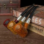 Klassische Bruyère-Pokerpfeife