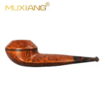 Handgefertigte Briarholz-glatte Eskimo-Tabakpfeife