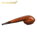 Handgefertigte Briarholz-glatte Eskimo-Tabakpfeife