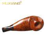 Handgefertigte Briarholz-glatte Eskimo-Tabakpfeife