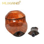 Handgefertigte Briarholz-glatte Eskimo-Tabakpfeife