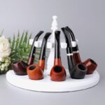 5er-Pfeifenständer aus Holz