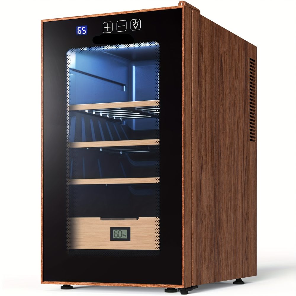 Zigarrenschrank mit digitalem Display