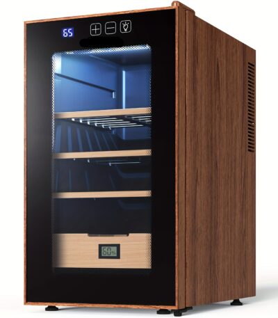 Zigarrenschrank mit digitalem Display