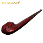 Handgefertigte Briarholz-glatte Eskimo-Tabakpfeife