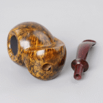 Mini-Pfeife aus Bruyèreholz