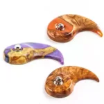 Tragbarer Rosenholz-Pfeifenhalter