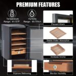 Freistehender Zigarrenschrank im modernen Design für 600 Zigarren