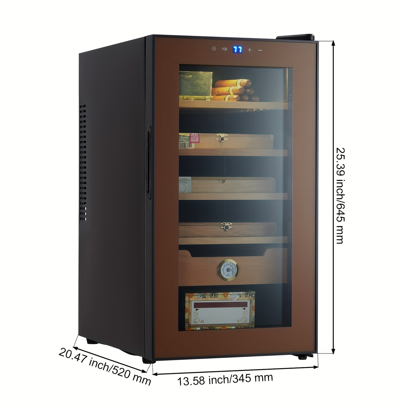 d0bae897 48b2 4ca7 a221 439a4f93d681 Freistehender Zigarrenschrank im modernen Design für 600 Zigarren