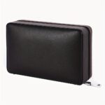 Vintage Reise-Zigarrenetui aus echtem Leder