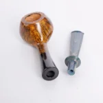 Bruyère-Holz Pfeife mit geradem Mundstück für Damen