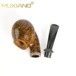 Handgefertigte Briarholz-Pfeife in Eiform