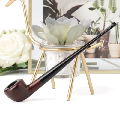 Lange Vintage Zauberer Pfeife aus Holz