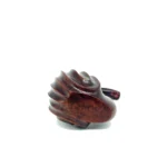 Handgefertigte Bruyère-Pfeife in Schwanenform