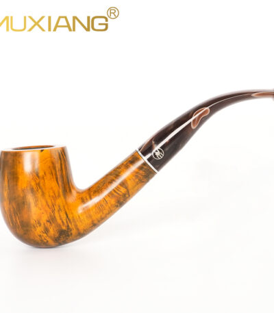 Dornbusch Sherlock Holmes Pfeife mit gebogenem Griff
