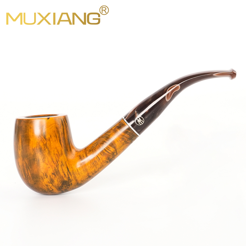 Dornbusch Sherlock Holmes Pfeife mit gebogenem Griff
