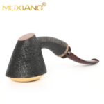 Handmade Luxury Sandblasted Tabletop Tobacco Pipe
