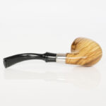 Bent Billard-förmiges Olivenholz Pfeifen