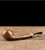 Freestyle lange Beine flache Eichel spanische handgefertigte Bruyère-Holzpfeife