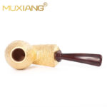 Handgefertigte Tabakpfeife mit Vergoldung