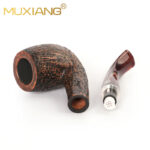 Sandgestrahlte Sherlock Pfeife