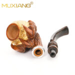 Handgeschnitzte Drachenklaue mit E