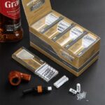 50er Pack 9mm Aktivkohle Pfeifenfilter