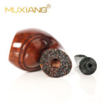 Handgeschnitzte Freehand-Pfeife mit Karpfenmuster