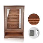 Exklusiver Pfeifenschrank aus Rosenholz für 48 Pfeifen