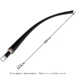 Churchwarden-Tabakpfeifenstiel passend für 9-mm-Filter