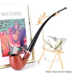 Churchwarden-Tabakpfeifenstiel passend für 9-mm-Filter