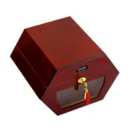 Sechseckiger Zigarrenbox-Humidor