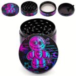 Bunte Cartoon-Tabakmühle aus Zinklegierung