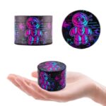 Bunte Cartoon-Tabakmühle aus Zinklegierung