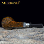 Bulldog-Pfeife mit geradem Stiel