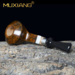 Bulldog-Pfeife mit geradem Stiel