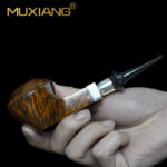 Bulldog-Pfeife mit geradem Stiel