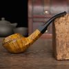 Yellow-brown (black vulcanized rubber mouthpiece)